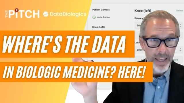 Where’s the Data in Biologic Medicine? Right Here!